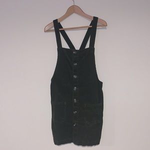 Blue Spice Overall Dress